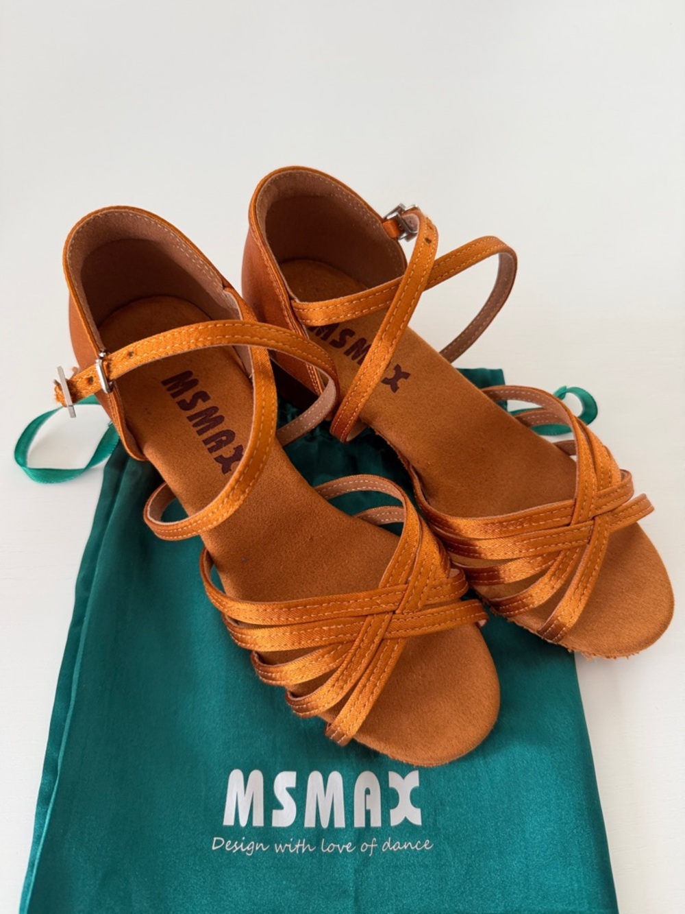 Girls Low heel Dance Shoes with Ankle Strap